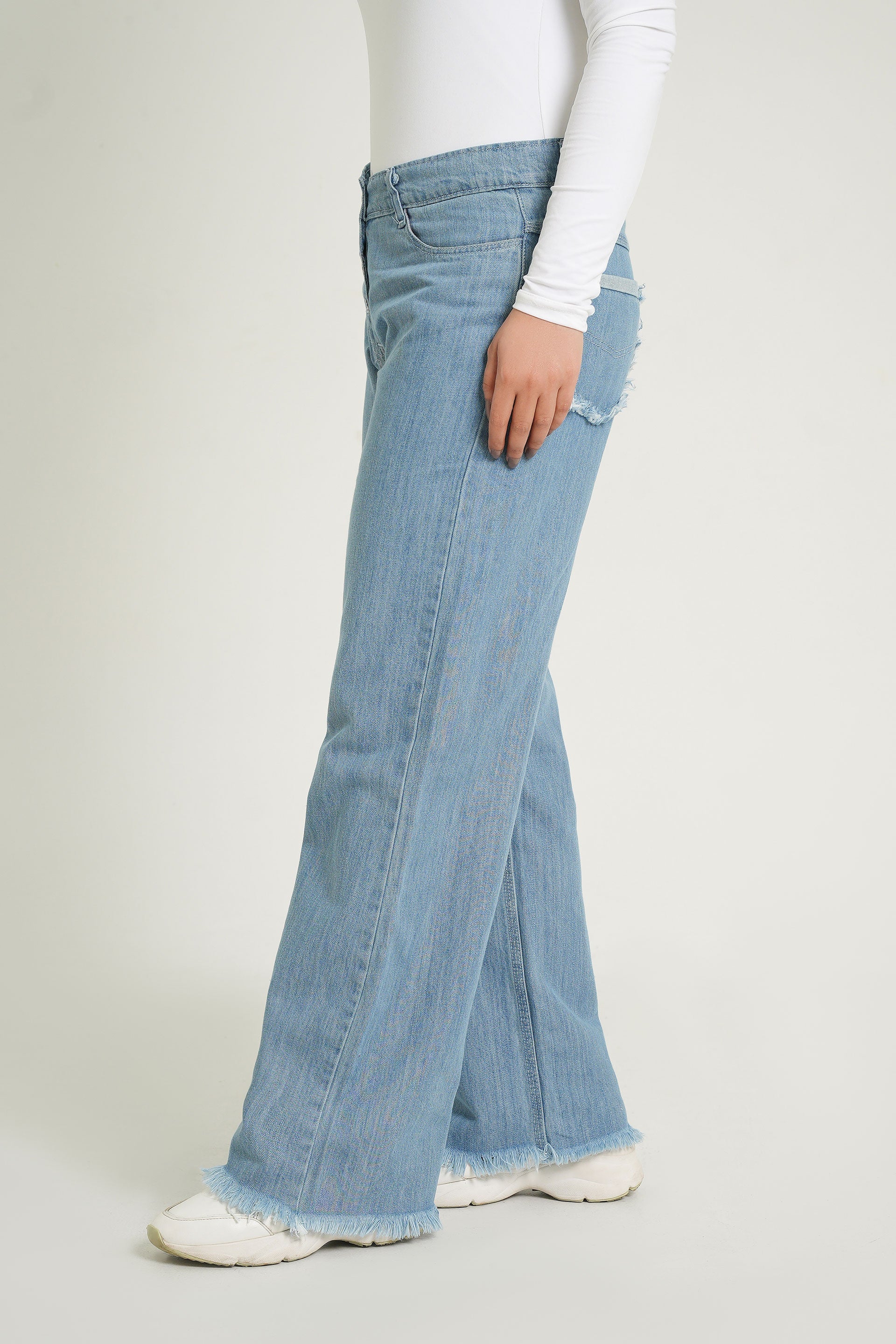 Women's Denim Jeans | Bell Bottom Jeans | Denim Jeans | Cherry Chics