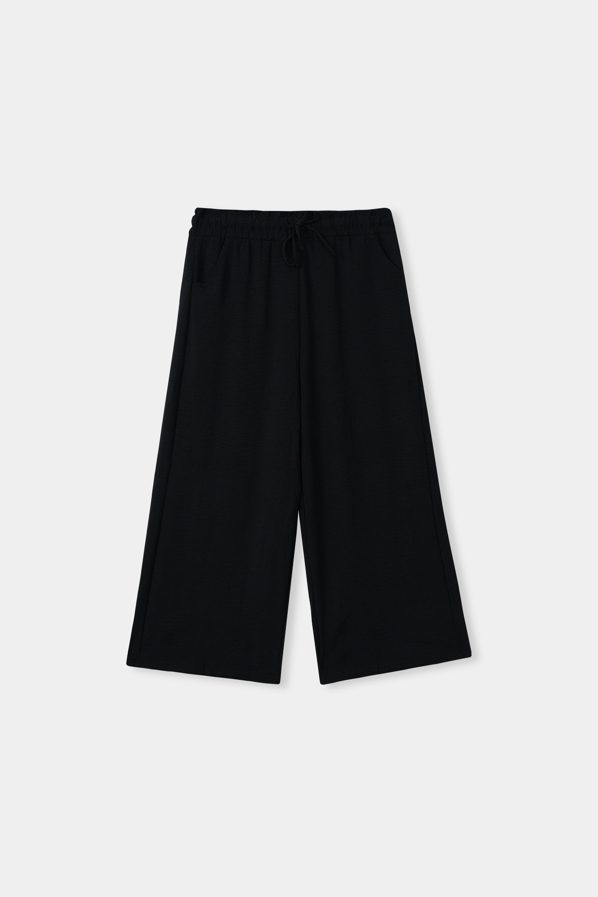 Black Lounge Palazzo | Comfy Lounge Palazzo | Cherry Chics