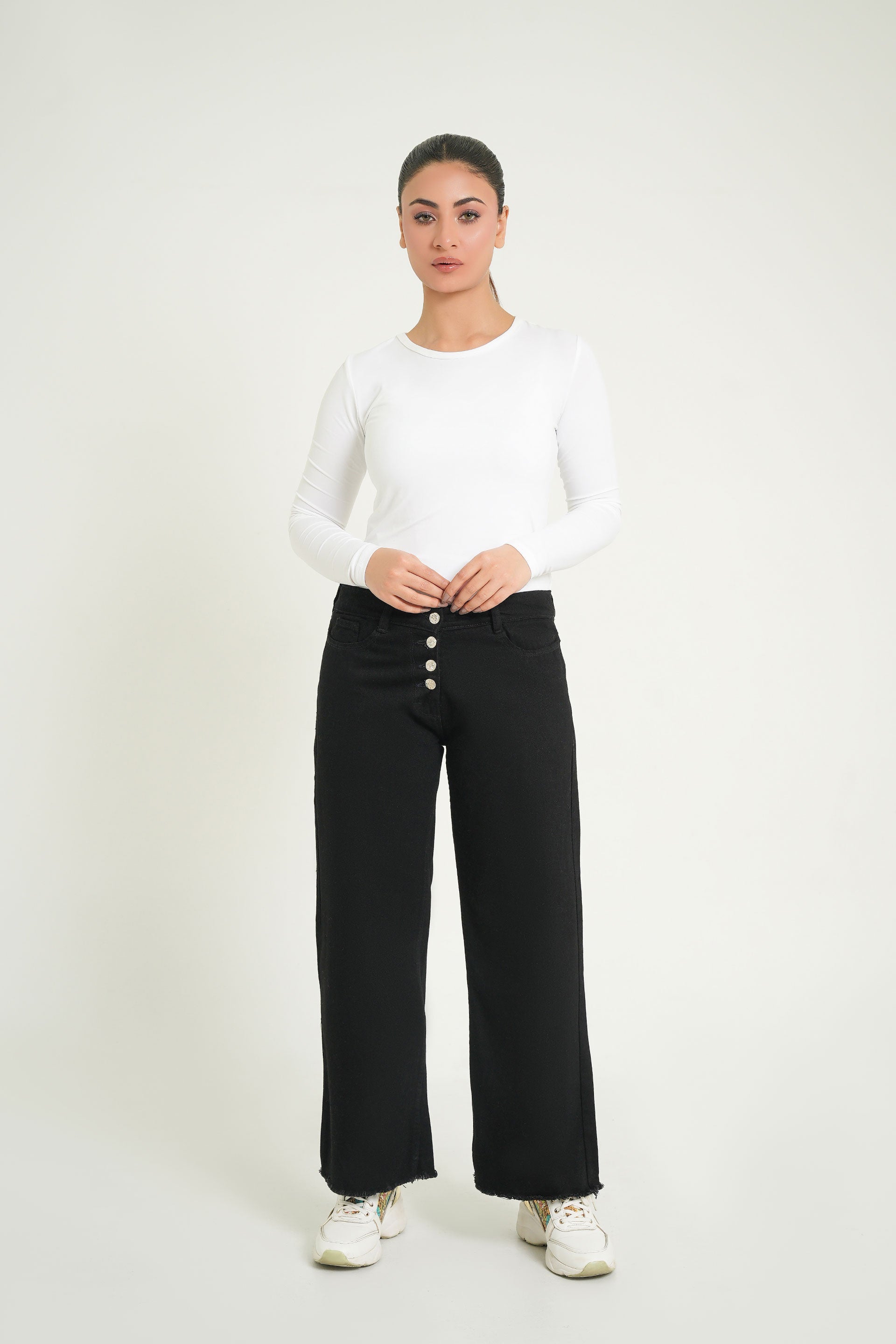 Bell Bottom Denim Jeans | Flare Bell Bottom Jeans | Cherry Chics