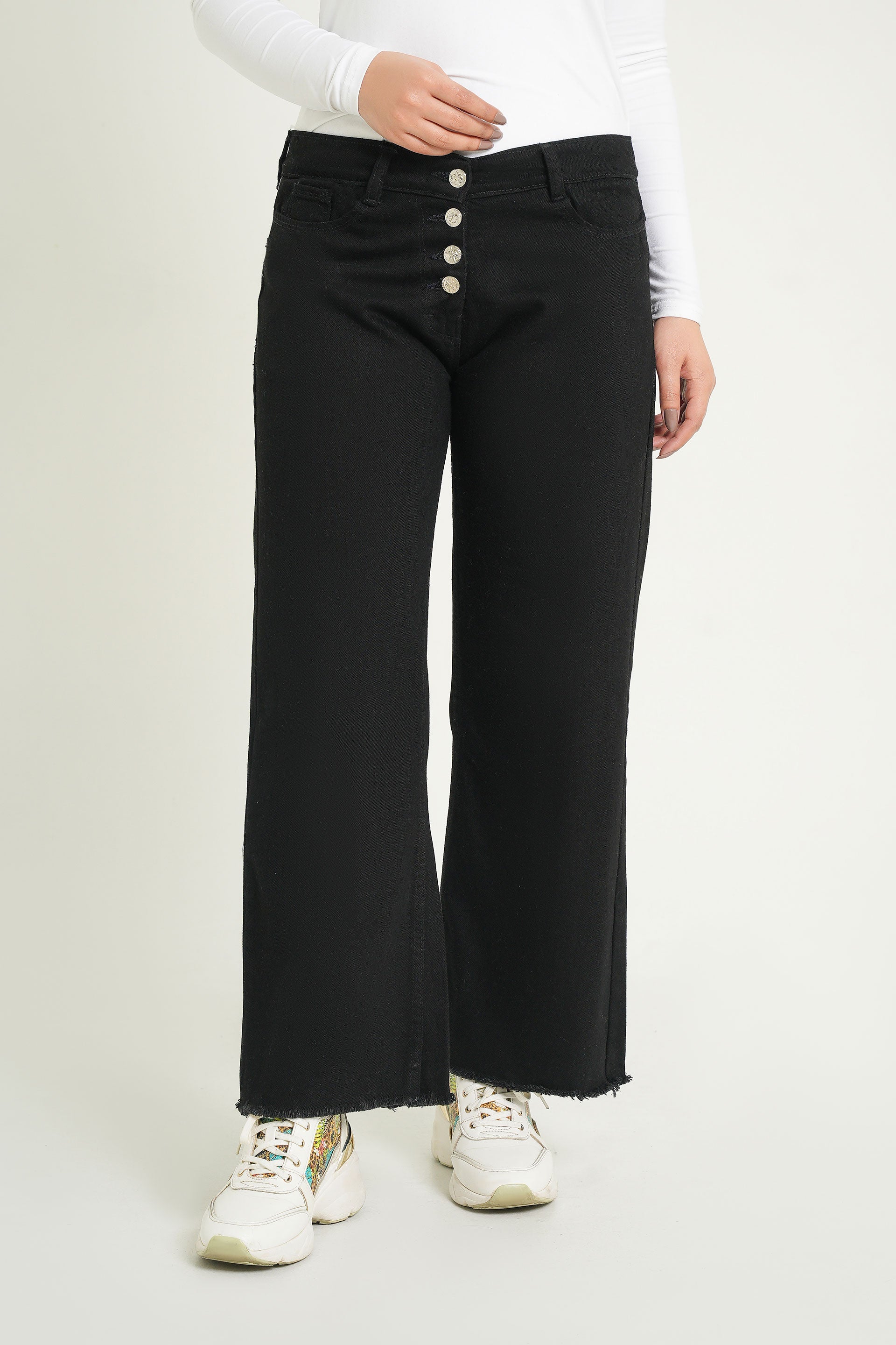 Bell Bottom Denim Jeans | Flare Bell Bottom Jeans | Cherry Chics