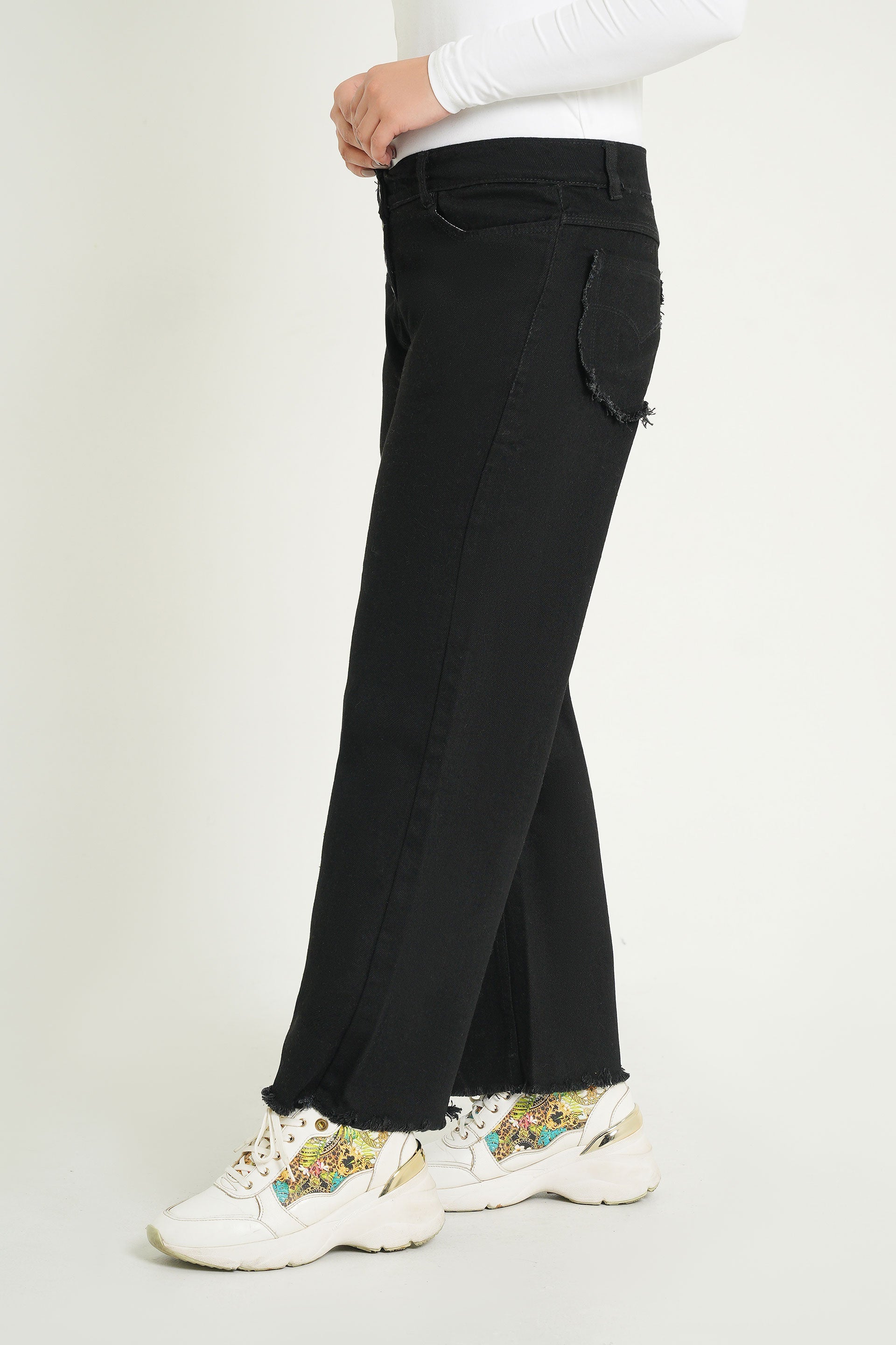 Bell Bottom Denim Jeans | Flare Bell Bottom Jeans | Cherry Chics