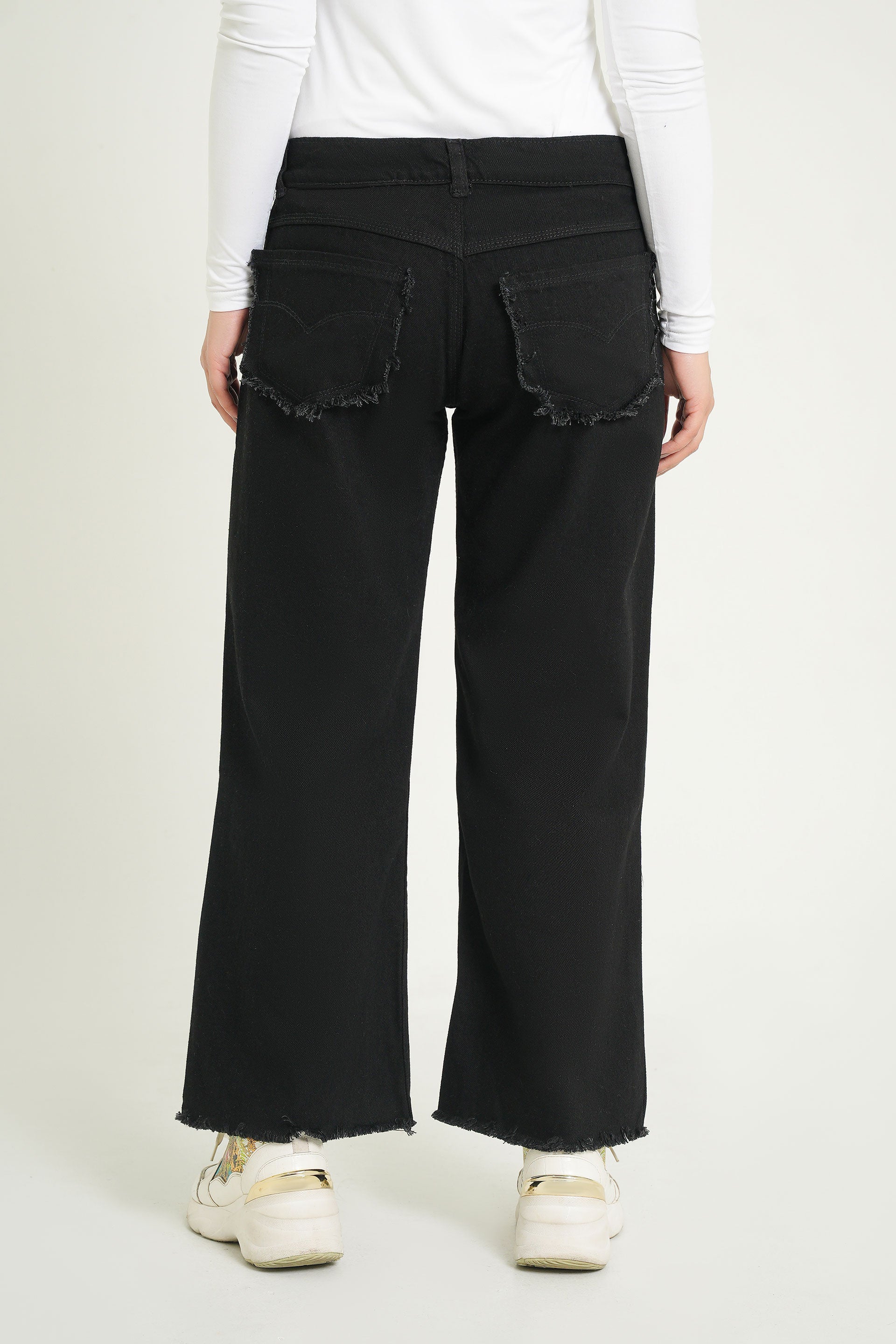 Bell Bottom Denim Jeans | Flare Bell Bottom Jeans | Cherry Chics